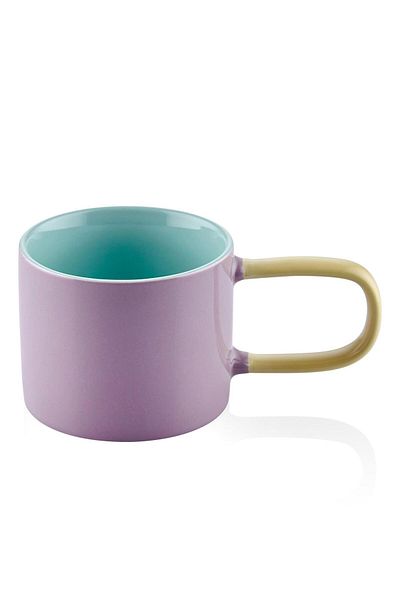 The Mia Rainbow Porcelain Mug Purple 270 ml
