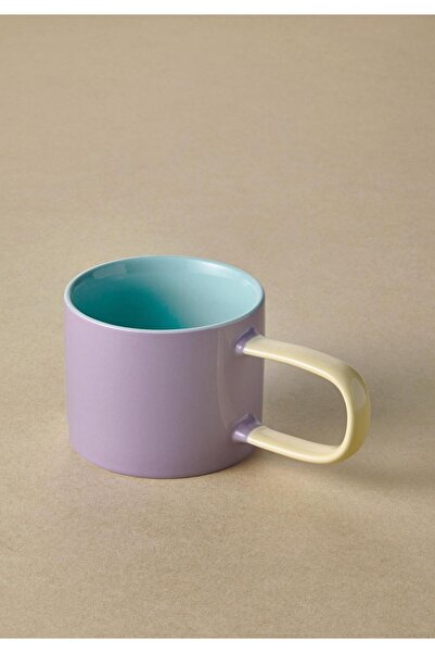 The Mia Rainbow Porcelain Mug Purple 270 ml