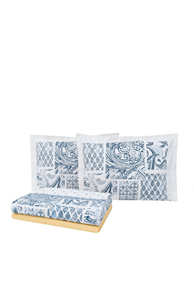 Yataş Set de lenjerie dublu Merida - bumbac 100% , Albastru