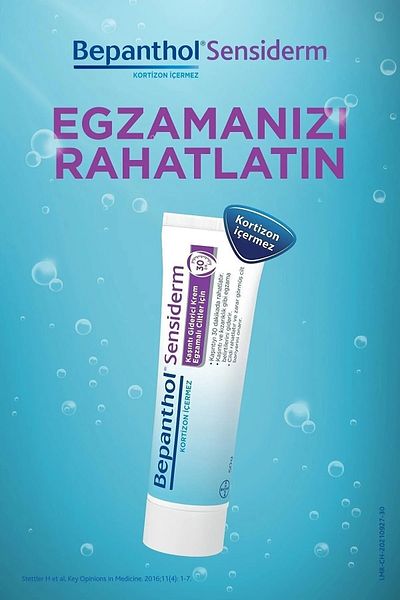 Bepanthol Sensiderm Anti-Itching and Redness Cream That Can Be Caused by Dryness