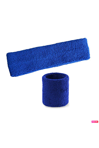 AVESSA 2'li Tenisçi Seti Ter Tutucu Havlu Kafa Bandı Sporcu Saç Bandı + Bilek...