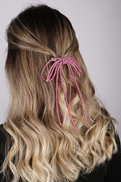 Limelia Seyran Jeweled Catarama Catarama automata Arc Accesoriu pentru par Fuchsia