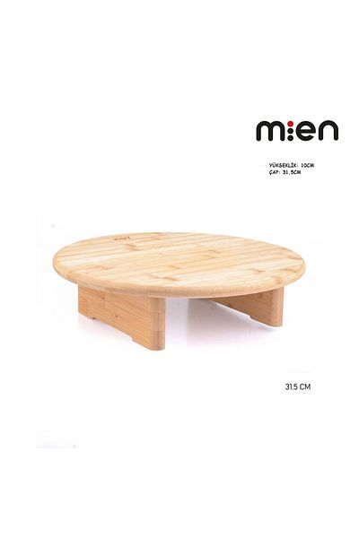 MİEN Mien Footed Round Presentation Plate