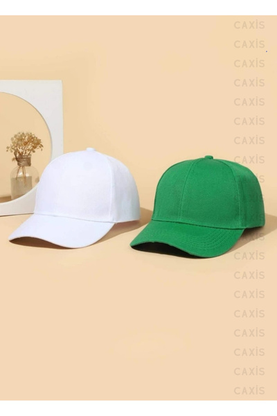 GYES Αθλητικό καπάκι Unisex - 2 τεμάχια, πίσω Velcro, Ρυθμιζόμενο