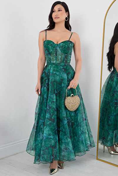 PULLIMM DNS1579 Μοντέλο Κρεμαστό Τούλι Φόρεμα