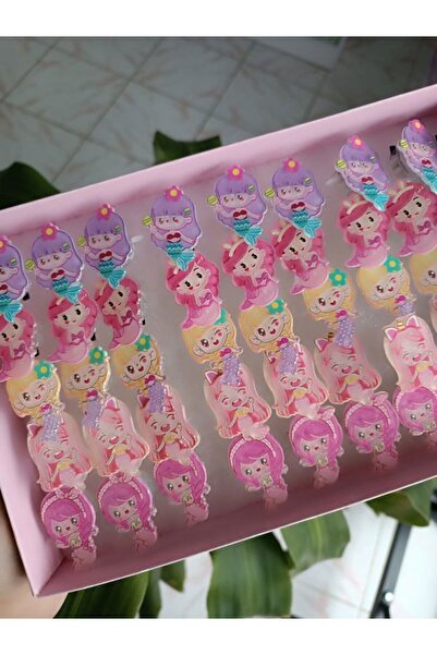 EyER Shoping حلقة مضيئة قابلة للتعديل للأطفال على شكل حورية البحر