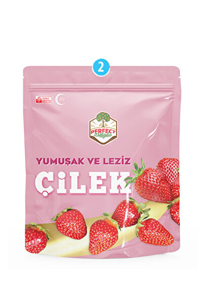 Perfect Delights فراولة مجففة منقوشة - 100 جرام × 2 قطعة