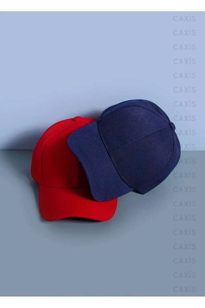 GYES Αθλητικό καπέλο Unisex 2 τεμαχίων Ρυθμιζόμενο με Velcro στην πλάτη
