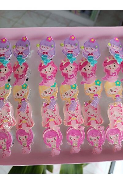 EyER Shoping Deniz Kızı Çocuk Ayarlanabilir Işıklı Yüzük