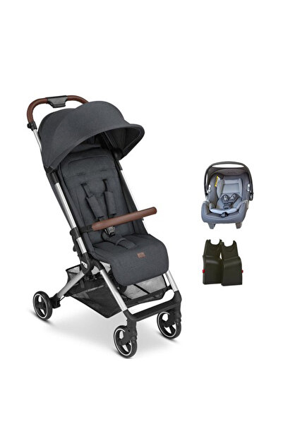 ABC Design Ping Storm Two Jixy Antrasit Ana Kucağı ile Kabin Boy Seyahat Sist...