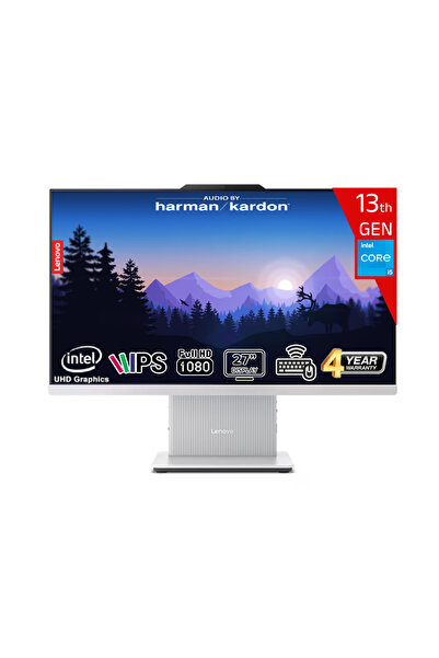 LENOVO i5 13420H 16GB DDR5 512GB SSD FreeDos 27 IPS FHD F0HM0045TR-16512 Beya...