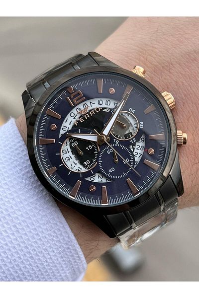 FERRO Inner Functions Active Chronograph 30 Mt Waterproof Men's Wrist Watch xf0029