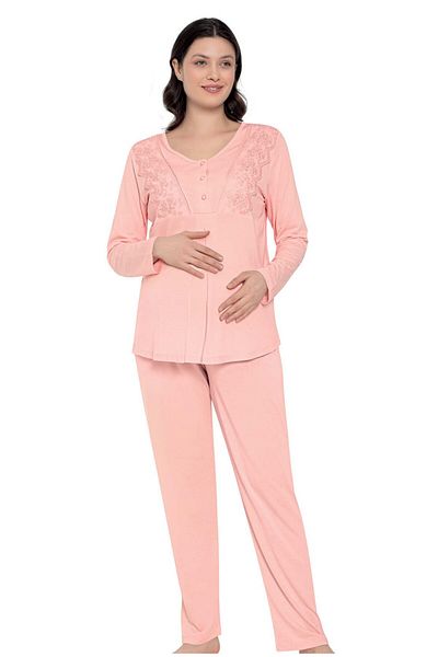 Cotpark Women's Lace Pregnant and Maternity 2 Piece Set 30391
