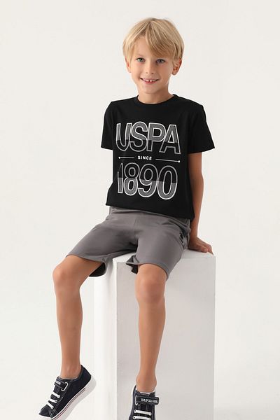 U.S. Polo Assn. US Polo AssnBoy's T-shirt-Shorts Set