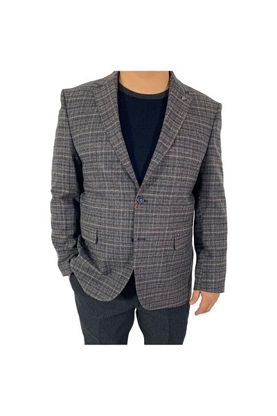dcn giyim 1985 Men's Wool 4 Drop Single Jacket - TC1499
