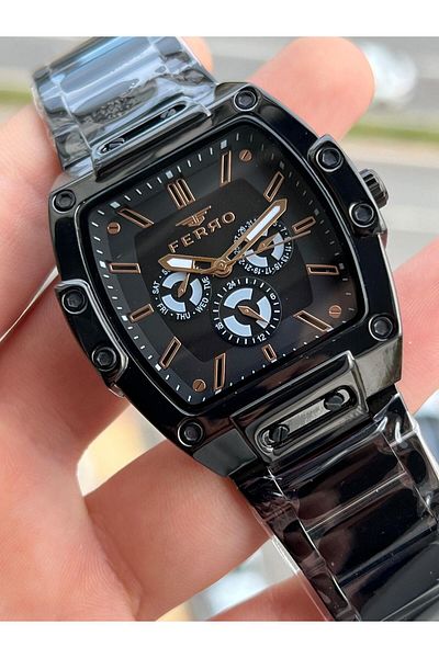 FERRO Inner Functions Active Chronograph 30 Mt Waterproof Men's Wrist Watch xf0022