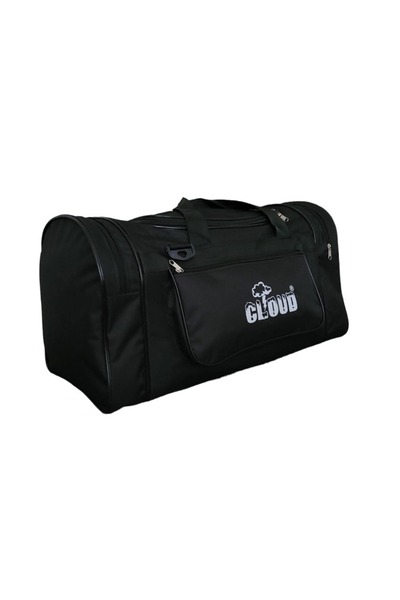 SDTN Unisex Siyah 4 Bölmeli Hem Spor Hem Valiz Su Geçirmez Çanta Sporcu Çantası Valiz Çanta 55 cm Siyah