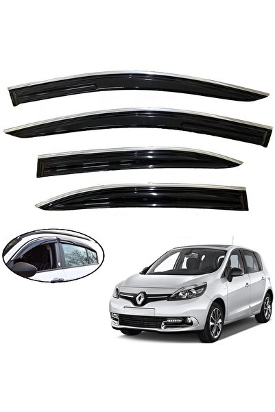 Point Renault Scenic 3 Kromlu Mügen Cam Rüzgarlığı 2009 Sonrası 4 Lü Takım