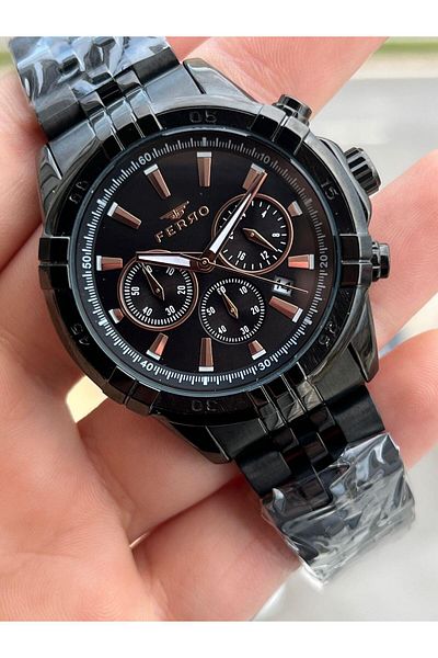 FERRO Inner Functions Active Chronograph 30 Mt Waterproof Men's Wrist Watch xf0036