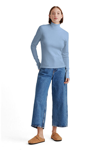 Hamera Half Turtleneck Long Sleeve Women's Bodysuit