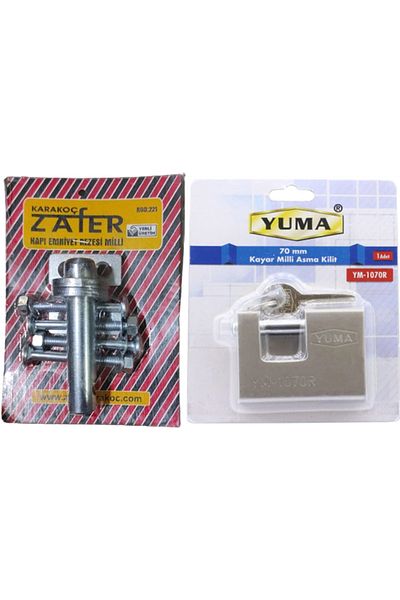 Filo Door Safety Resesi Lock Apparatus K221 And Yuma Padlock 70 Mm