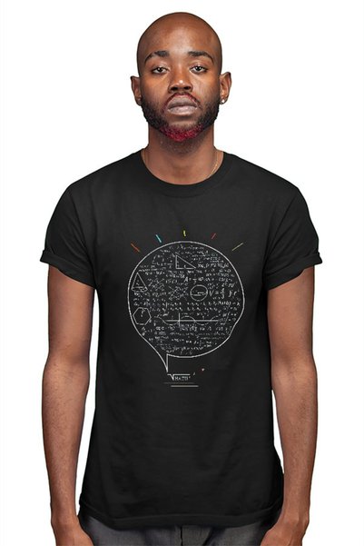 Darkhane Mathematician Black Unisex T-Shirt T-Shirt