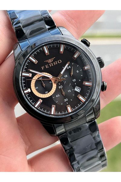 FERRO Inner Functions Active Chronograph 30 Mt Waterproof Men's Wrist Watch xf0053
