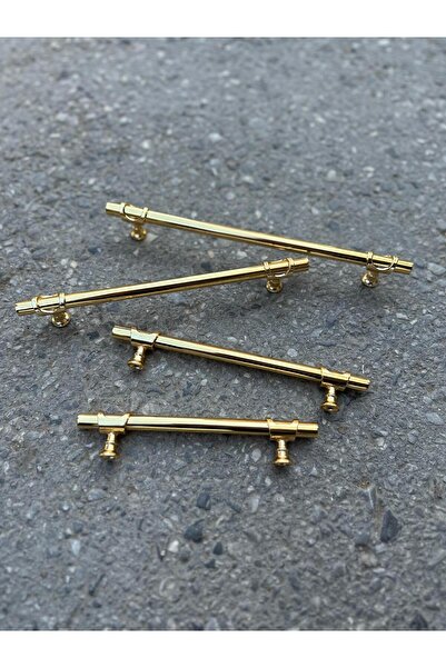 ARON LUX ARSIN HANDLE (GOLD - GOLD) 160MM TV UNIT CONSOLE DRESSER KITCHEN CABINET DOOR HANDLE 16CM