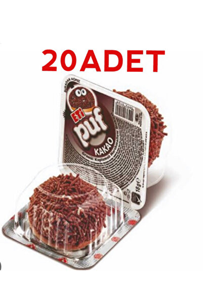 Eti Puf kakaolu 18g 20Adet