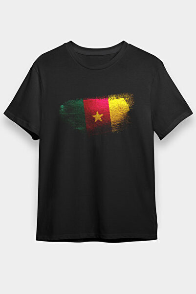 Darkhane Cameroon - Cameroon Black Unisex Sleeveless T-Shirt Cut Out Sleeve T...