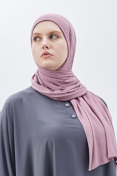 Altobeh Hijab Camisole Shawl Striped Pink