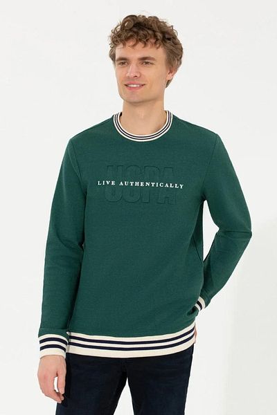 U.S. Polo Assn. Πράσινο ανδρικό φούτερ