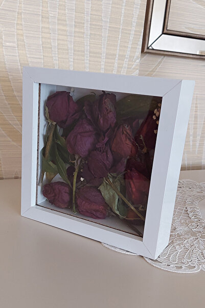 Verda Çerçeve 20x20x5 cm Rama de memorie cu model floral nou la moda