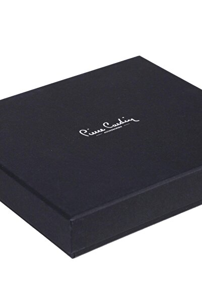 Pierre Cardin Μαύρο Πορτοφόλι - Σετ Μπρελόκ Ca01