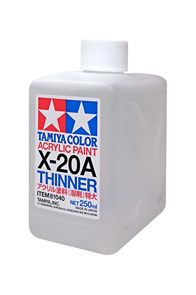 TAMIYA Akrilik Tiner (250 ml.) , Hobi Boyama Malzemesi