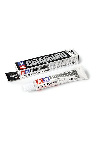 TAMIYA Polishing Compound - Finish (22 ml), Hobby Painting Material