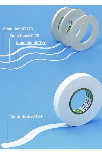 TAMIYA Masking Tape Flexible - 2mm, Hobby Painting Material