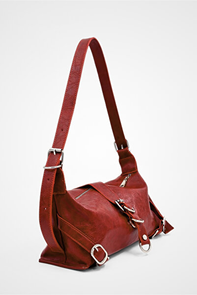 Yuka Atelier Nancy Belt Detailed Shoulder Bag