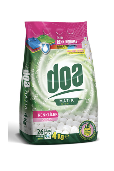 Doa Matik Toz Deterjan Renkliler 4kg
