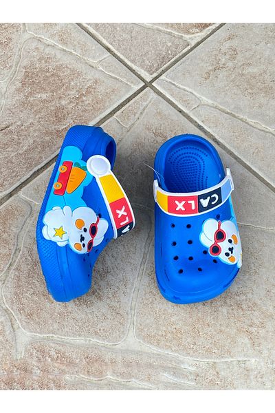 Calx Sandale de lux cu talpă ușoară, anti-alunecare, papuci, piscină, plajă, creșă, școală