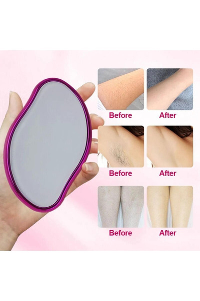 SETBEAUTY Epilasyon Aleti Kristal Acısız Tüy Dökücü Tüy Alma Silgisi Taş Tüy ...