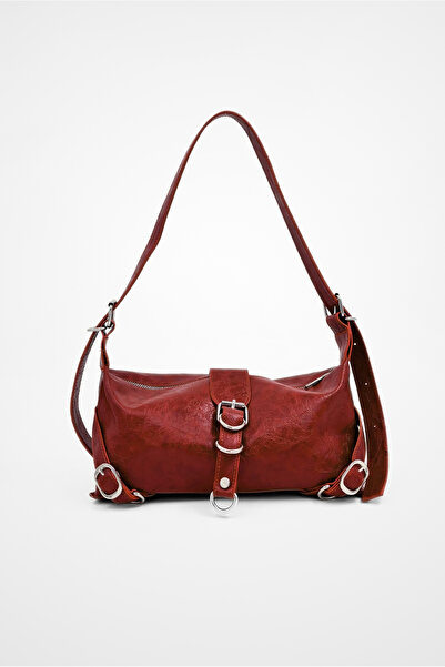 Yuka Atelier Nancy Belt Detailed Shoulder Bag