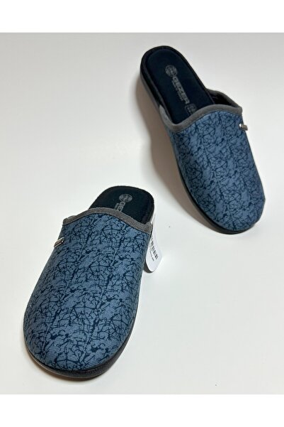 GEZER Зручні та легкі сині домашні та гостьові капці для чоловіків