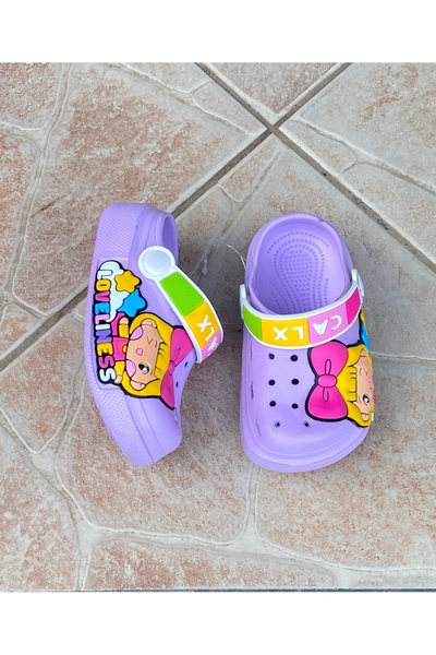 Calx Sandale de lux cu talpă ușoară, anti-alunecare, papuci, piscină, plajă, creșă, școală