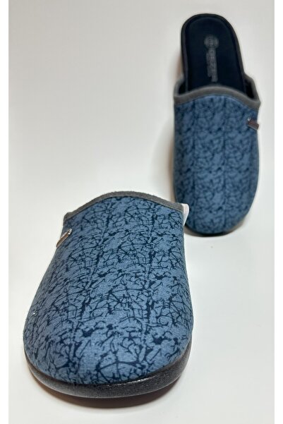 GEZER Зручні та легкі сині домашні та гостьові капці для чоловіків