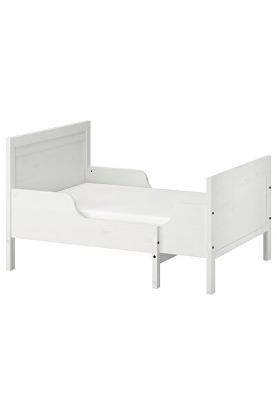 IKEA uzayabilen çocuk karyolası, beyaz, 80x200 cm