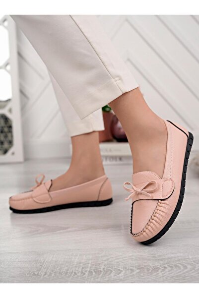 Lurji Ženske svakodnevne nosive kožne balerinke sa mekim đonom, sezonske cipe...