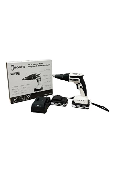 Genel Markalar 2.0 - 2.4 Ah BÖRTH DSG-B0118 AKÜLÜ ALÇIPAN VİDALAMA Takım Çant...