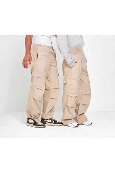 BİLBEC JEANS Παντελόνι με πλισέ τσέπη cargo