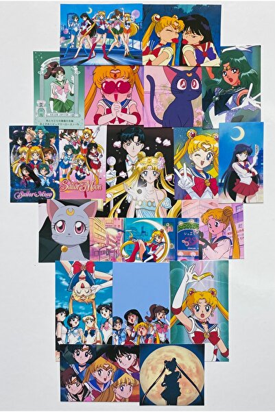 Hara Company Sailor Moon Anime Moments Anime Sticker Paketi